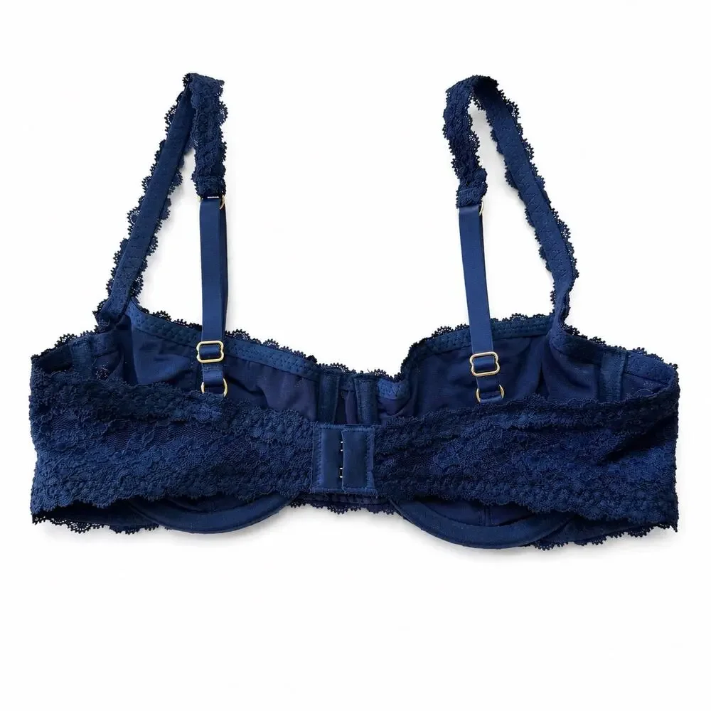 Aerie Show Off Vintage Lace Unlined Balconette Bra Lot of 3 Women’s 32C